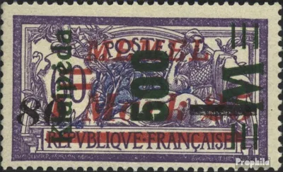 Produktbild von Briefmarken Memelgebiet 1923 Mi 166 postfrisch Aushilfsausgabe