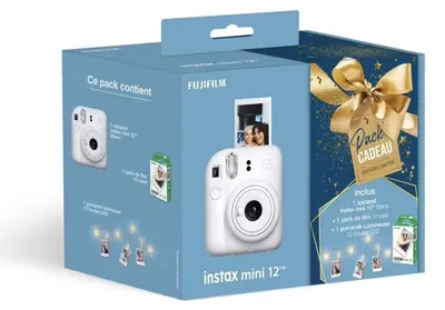 Obrázok produktu pre Darčeková súprava FUJIFILM Instax Mini 12 Blanc, limitovaná edícia