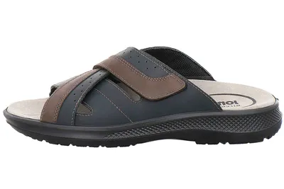 Produktbild von Jomos MOBILA II Pantoletten in Übergrößen Schwarz  506604 42 0020 große Herrenschuhe, Größe:40
