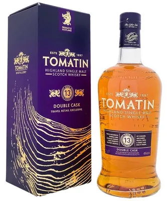 Produktbild von Tomatin 13 Years Double Casks + Box 1000ml 43% Vol.
