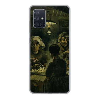 Produktbild von MuchoWow® Handyhülle Schutzhülle Hülle für Samsung Galaxy A51 Die Kartoffelesser - Vincent van Gogh Silikon Softcase Handy Hülle - Schutzabdeckung