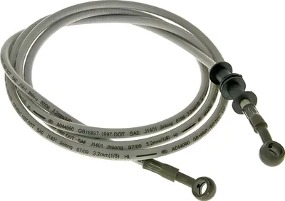 Image de 101_Octane Conduite de frein acierflex pour frein à disque arrière compatible avec GY6 125/150ccm