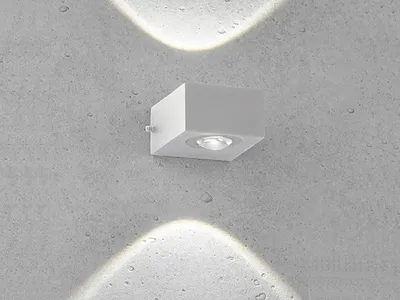 Produktbild von FISCHER & HONSEL Außenleuchte HELSINKI BH 8.30x5.30 cm silber