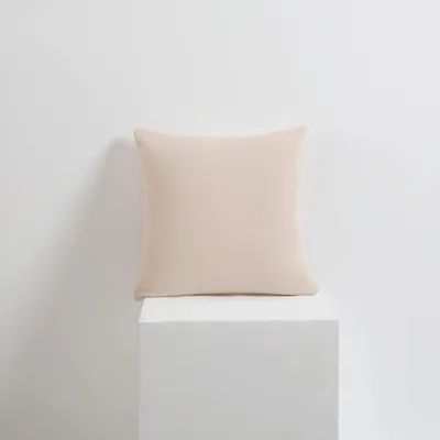 Produktbild von Beige Baumwoll-Musselin Kissenbezug 40x40 für Bettwäsche