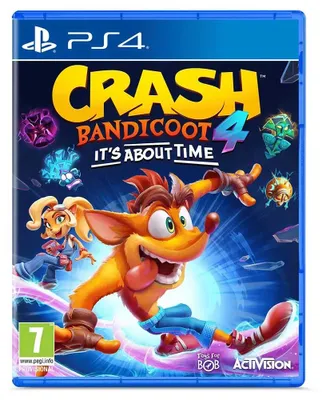 Produktbild von Activision Crash Bandicoot 4: It’s About Time!, PlayStation 4, E10+ (Jeder über 10 Jahre), Physische Medien