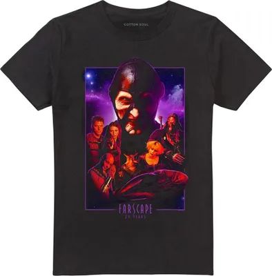 Immagine prodotto di Farscape - Maglietta "20 anni" per uomo/donna Unisex TV22105 (XXL) (Nero)