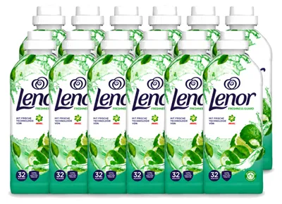 Produktbild von 12 x Lenor Freshness Guard Weichspüler - 800 ml - Vorteilspackung - 12 Stücke
