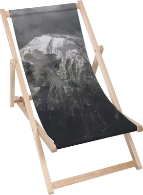 Produktbild von Dreamroots Liegestuhl klappbar Holz, Buchenholz bis zu 130 kg, Sonnenliege klappbar mit 3-stufiger Neigungsregulierung der Rückenlehne, Dark Mountains