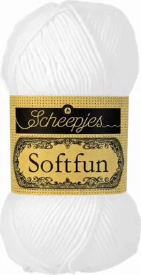 Produktbild von Scheepjes Softfun 50g 2412 Snow