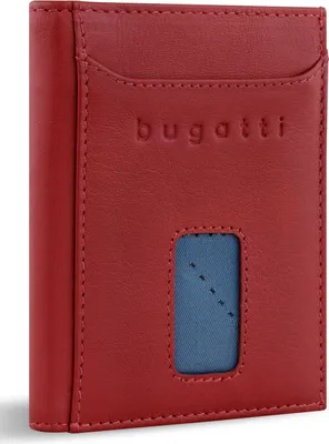 Produktbild von bugatti Secure Slim RV-Mini Börse, rot
