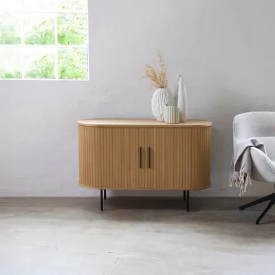 Produktbild von Sideboard Natur Eiche - 120x45x76cm - Nola