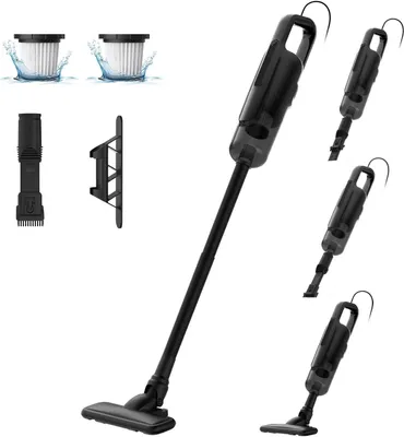 Stabstaubsauger mit Kabel, 600 W, 30.000 Pa, 0,8 L, HEPA