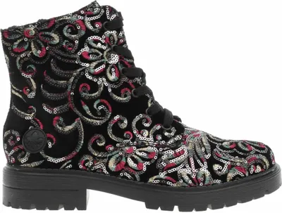Image de Rieker Veterschoenen Hoog  Veterschoenen Hoog - Zwart - Maat 38
