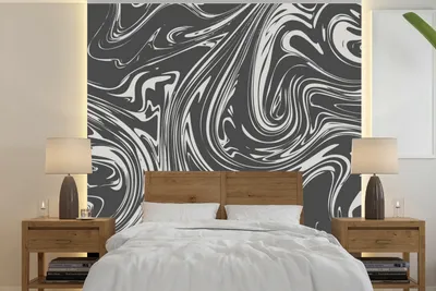 Obrázek produktu pro MuchoWow® Fototapety do obývacího pokoje nebo ložnice tapety vinylové motivy tapety Mramor - linie - vzor 300x300cm