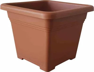 Produktbild von Siena Garden 194-001MP Quadro Pflanzkübel 40 x 40 x 31,5 cm, terracotta