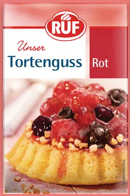 Produktbild von RUF Tortenguss rot