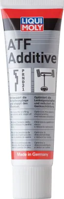A tube of LIQUI MOLY ATF Additive.