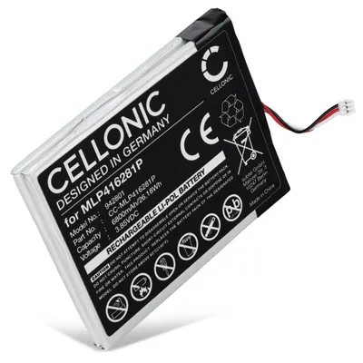 Image de CELLONIC 1x Batterie pour Domotique / Smart Home Compatible avec EZVIZ DP1S, MLP416281P - (6800mAh, 3.85V)
