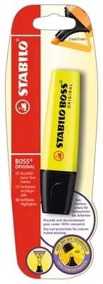 Produktbild von Textmarker - STABILO BOSS ORIGINAL - Einzelstift - gelb