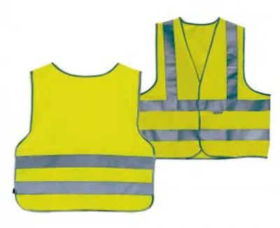Productafbeelding van Veiligheidsjas met 3 strepen, gele kleur, maat M