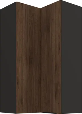 Produktbild von Eck-Hängeschrank Monza nussbaum 60x60 GN-108 2F (90°)