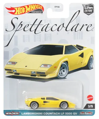 Produktbild von Hot Wheels Premium Car Culture - Lamborghini Countach LP 5000 QV
