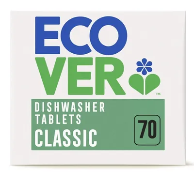 Zdjęcie produktu dla Ecover, Tabletki do zmywarki, Cytryna i Limonka, 70 sztuk (PRODUKT Z NIEMIEC)