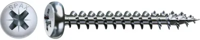 Immagine prodotto di SPAX® 0231010400205 SPAX® Universalschrauben Z2 Halbrundkopf WIROX 0231010400205 4 mm x 20 mm, 1000 St.