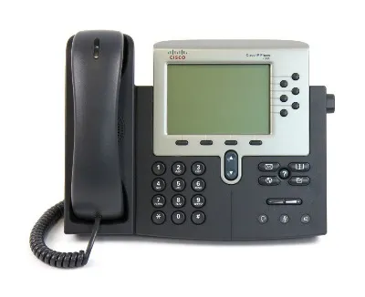 Produktbild von Cisco IP-Phone 7960G Telefon, Rufnummernanzeige, Freisprechfunktion, VoIP, Ethernet