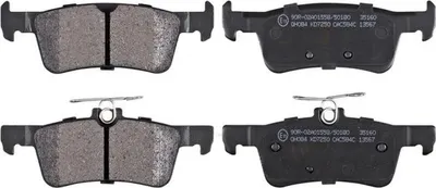 Produktbild von A.B.S. Bremsbeläge Satz Hinten für FORD Fiesta Mk7 Schrägheck 35160