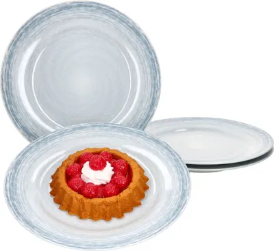 Produktbild von Ritzenhoff Nordic Smilla 4er Set Kuchenteller skandinavisch Dessertteller blau