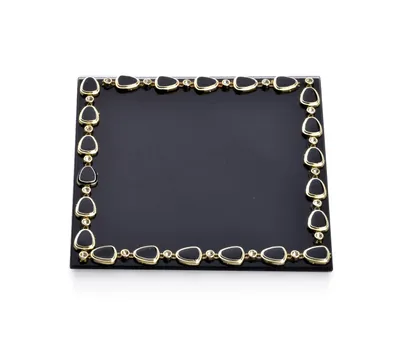 Immagine prodotto di sottobicchiere ELIA NERO 15x15xh1cm