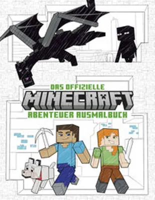 Obrázok produktu pre Das offizielle Minecraft-Abenteuer-Ausmalbuch