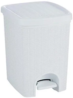 Produktbild von Famanu Abfalleimer Rattanlook - 31 x 27,5 x 39 cm