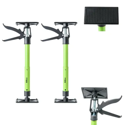 Produktbild von 2x Einhandstütze 30-59 cm Montagestütze Teleskopstütze Schrankmontage 30 kg Tragkraft