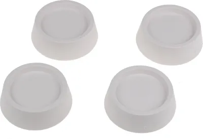 Produktbild von Wpro SHA024, Stoßdämpfer, Universal, Weiß, 4 Stück(e), 45 mm, 45 mm