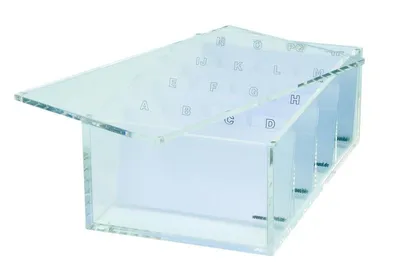 Immagine prodotto di MAUL Scatola per biglietti da visita 10,5 x 5,4 cm Acrilico 19,1 x 11,6 x 7,2 cm trasparente