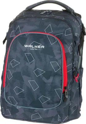 Produktbild von Schulrucksack Wizzard grey polygon