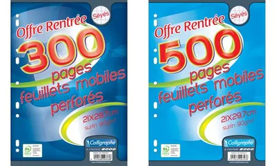 Produktbild von Clairefontaine 9333C, Weiß, 90 g/m²