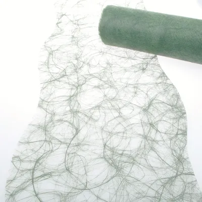 Produktbild von Sizoweb-Tischband Wellenschnitt - resedagrün - ca. 25cm - 25m - 64W 047-R 250