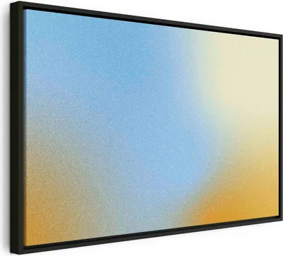 Produktbild von Italienischer Leinwand Leinwandbild - Energetic Gradient - Gradient Composition in Vibrant Colors 90x60 cm Muster f-B-10159-b-a