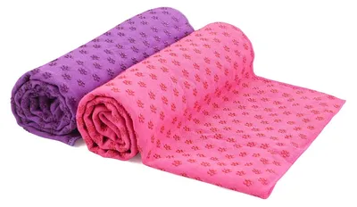 Produktbild von Schnell trockendes Yogamatte Handtuch mit Tragetasche
