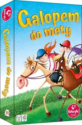 Produktbild von Galopp Ins Ziel – Spannendes Familienspiel für 2-4 Spieler ab 7 Jahren