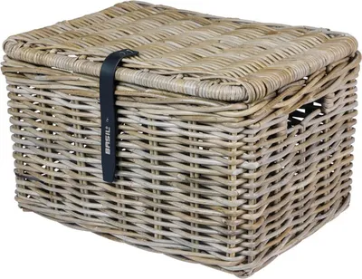 Immagine prodotto di BASIL V.R. cestino "Dax" in rattan, senza accessori misura L, dimensioni (L x P x A): 36 x 48 x 30 cm