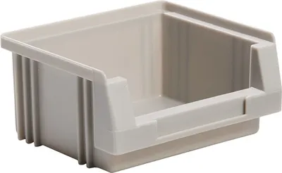 Produktbild von LA-KA-PE Sichtlagerkasten PLK 5 B102xT89xH50 mm grau