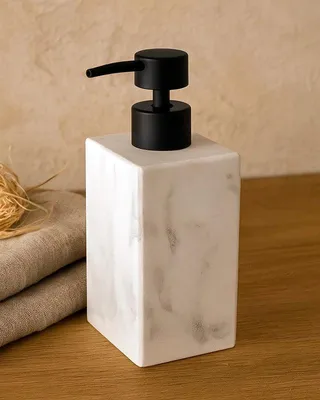 Immagine prodotto di Dispenser sapone marmorizzato bianco Marmo