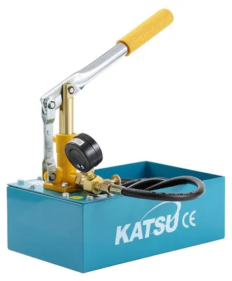 Druckpumpe für Heizungstest, 5 l, 50 bar, Manometer