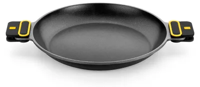 Produktbild von BRA Profesional A511636, Rund, Grillpfanne, Schwarz, 220 °C, Aluminium, 4,5 mm