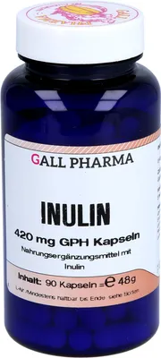 Produktbild von GALL PHARMA Inulin 420 mg GPH Kapseln, 90 St. Kapseln