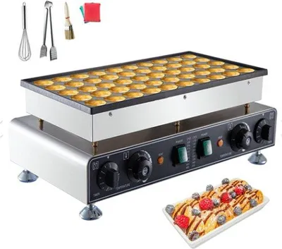 Zdjęcie produktu dla Elektryczna patelnia do poffertjes na 50 sztuk